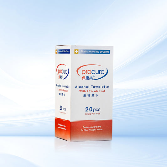 Alcohol Towelette with 75% Alcohol (Individual Package)